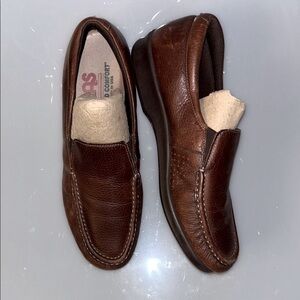SAS Women’s  Brown Leather Loafers
